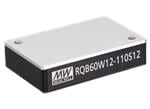 MEAN WELL Quarter-Brick-DC/DC-Wandler RQB60W12 für den Schienenverkehr