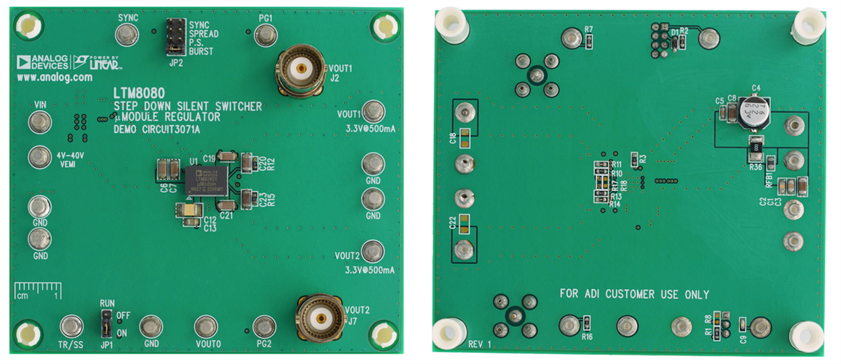 Analog Devices Inc. DC3071A Evaluierungsboard