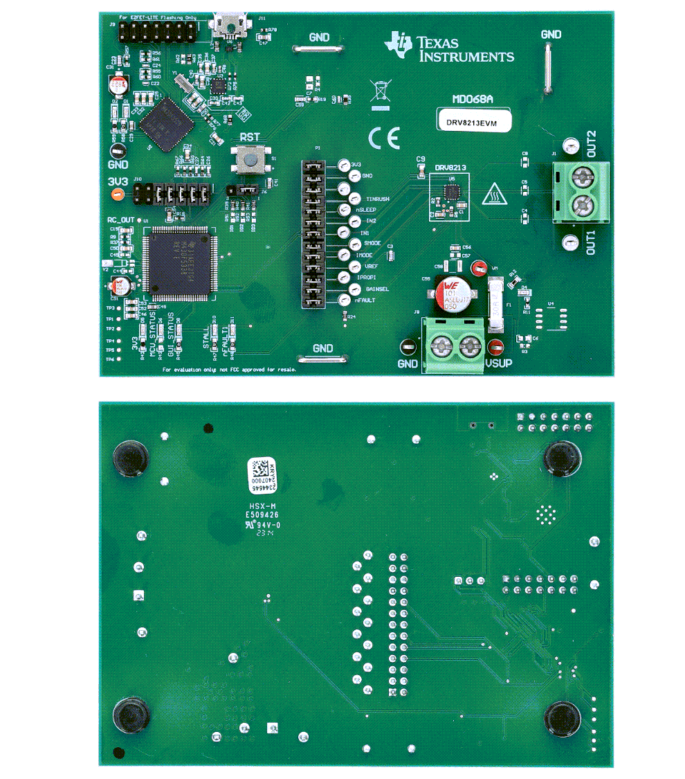 Schaltungsanordnung - Texas Instruments DRV8213EVM Evaluierungsmodul