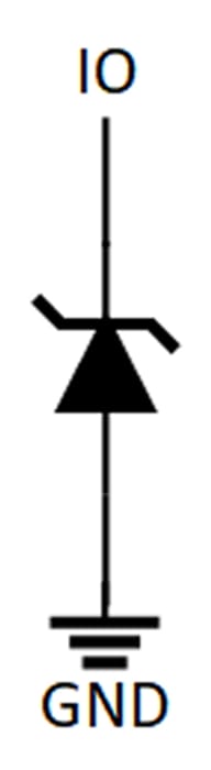 Blockdiagramm - Texas Instruments TSD05/TSD05C/TSD36C Überspannungsschutzgeräte