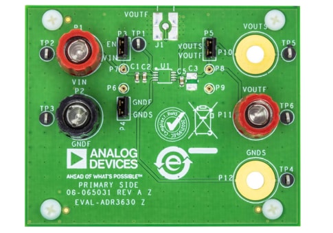 Schaltungsanordnung - Analog Devices Inc. EVAL-ADR3630EBZ Evaluierungsboard