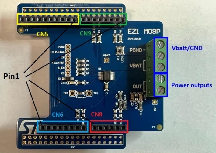 STMicroelectronics VN9004AJ Evaluierungsboard