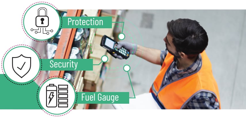 Analog Devices Inc. Batterieladung, Backup und Authentifizierung