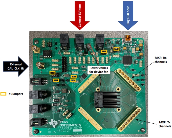 Texas Instruments DS560DF810EVM Evaluierungsmodul