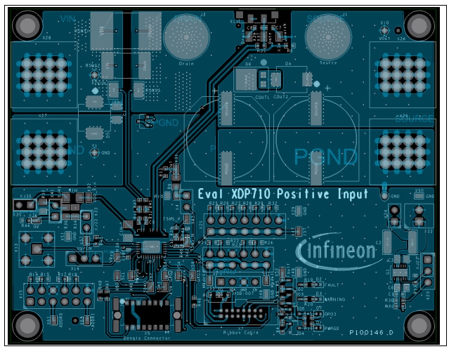 Infineon Technologies Evaluierungsboard EVAL_XDP710_V2