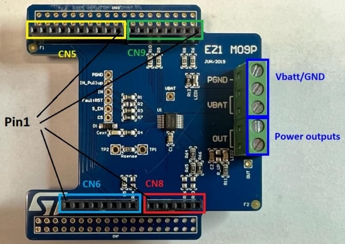 STMicroelectronics EV-VN9006AJ Evaluierungsboard