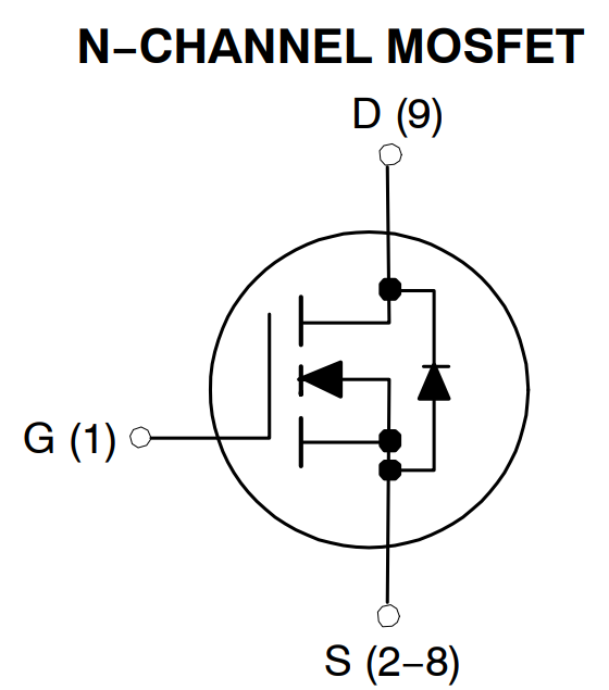 Applikations-Schaltungsdiagramm - onsemi NTBLS0D8N08X 80 V Einkanal n-Typ MOSFET