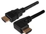 Stewart Connector / Cinch Connectivity Solutions HDMI-1.4-Kabel mit rechtwinkligem Stecker