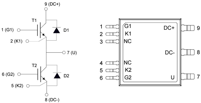 STMicroelectronics STGSH50M120D ACEPACK SMIT IGBT mit Diode