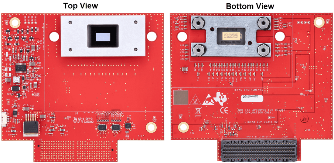 Technische Zeichnung - Texas Instruments DLP470TEEVM DMD-Evaluierungsmodul (EVM)