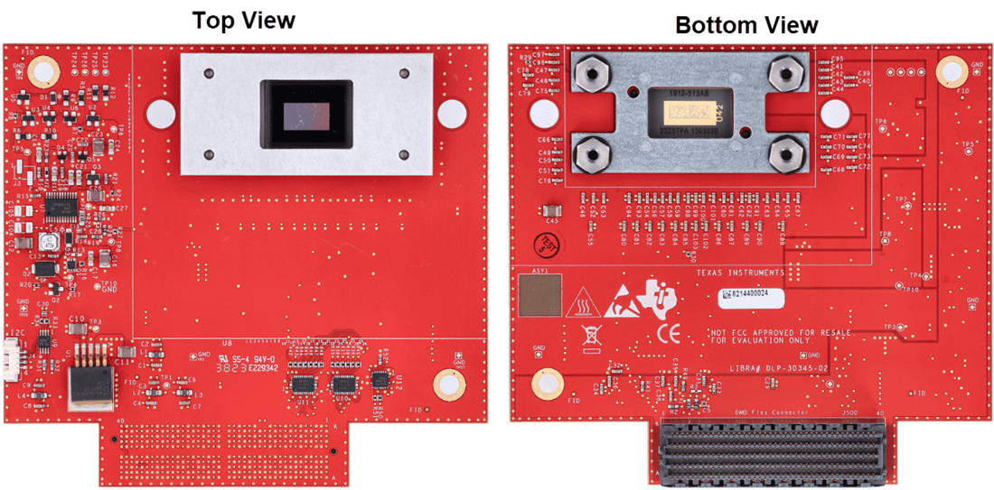 Technische Zeichnung - Texas Instruments DLP480REEVM DMD-Evaluierungsmodul (EVM)