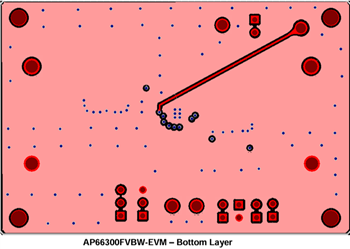Diodes Incorporated AP66300 Evaluierungsboard