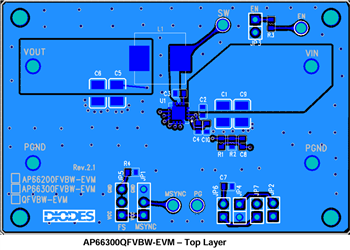 Diodes Incorporated AP66300Q Evaluierungsboard