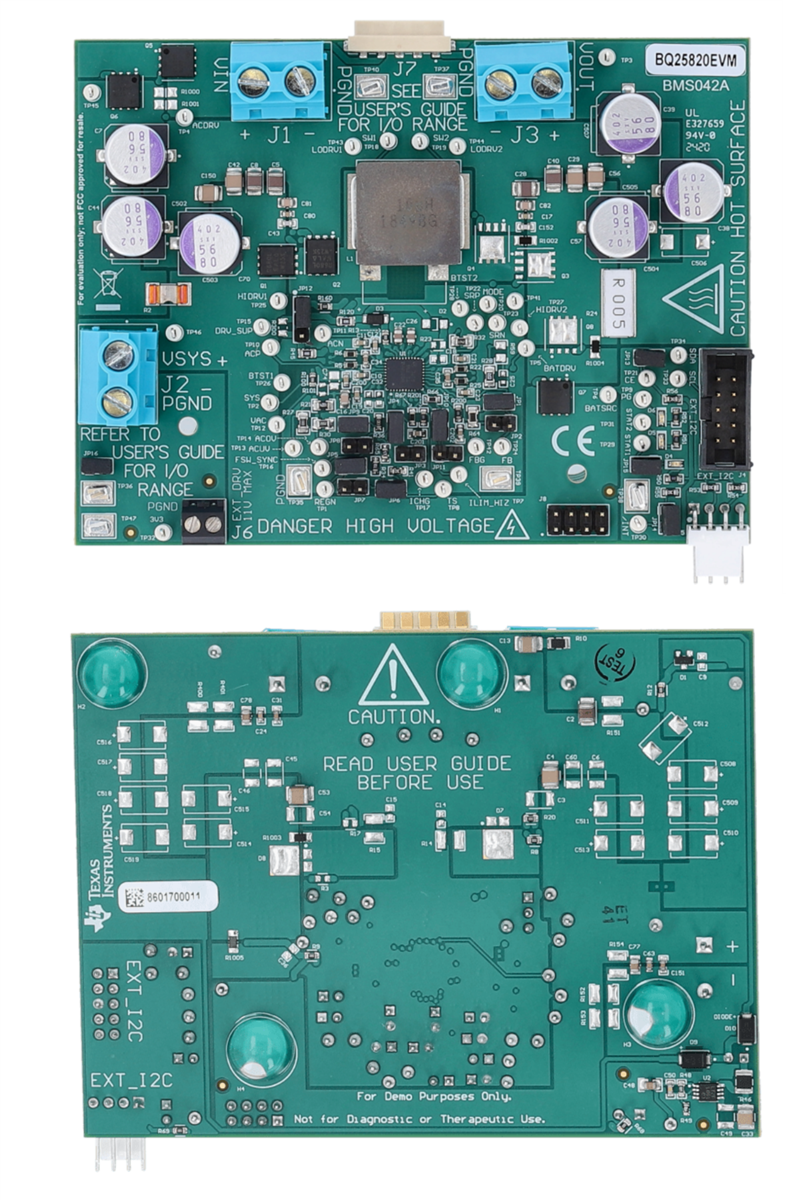 Texas Instruments BQ25820EVM Evaluierungsmodul