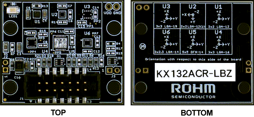 ROHM Semiconductor Evaluierungsboard KX132ACR-EVK-001