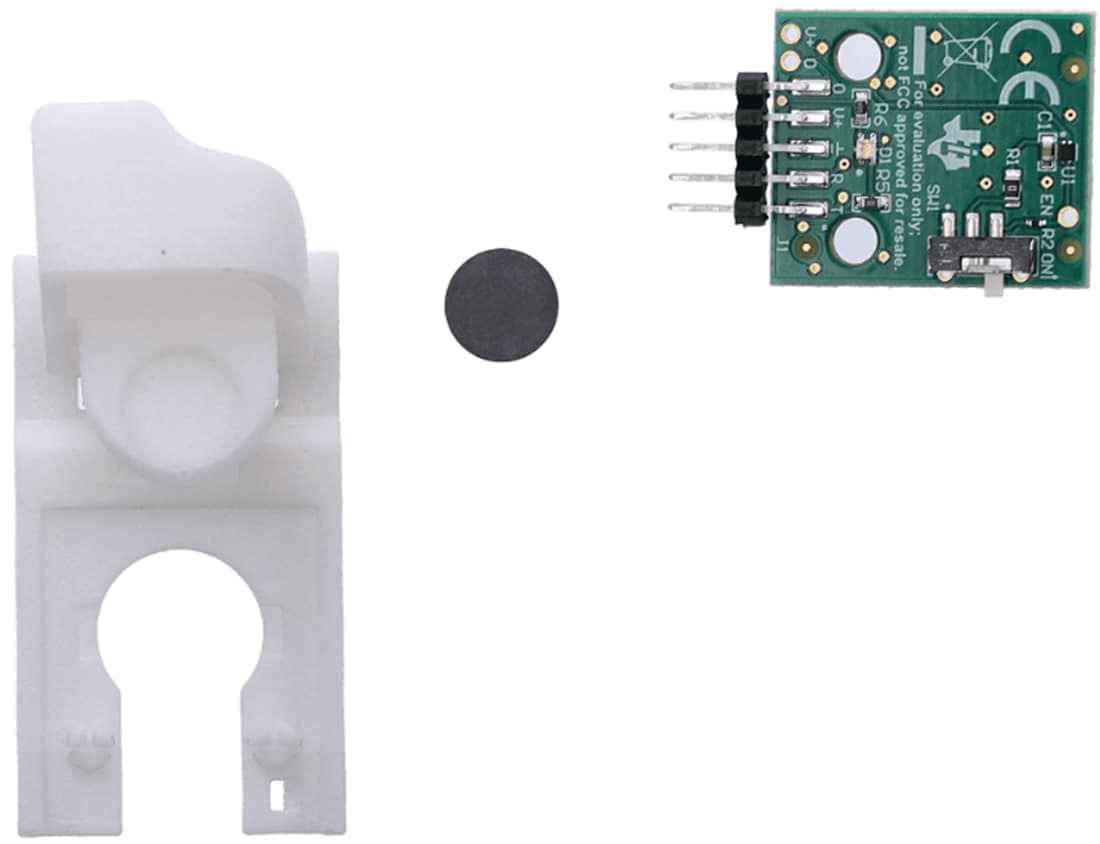 Infografik - Texas Instruments TMAG5253EVM Sensor-Evaluierungsmodul (EVM)