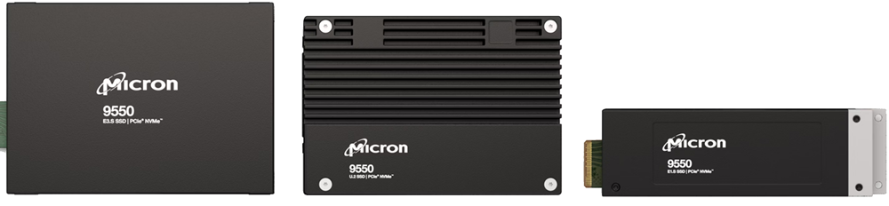 Infografik - Micron 9550 NVMe™-SSDs
