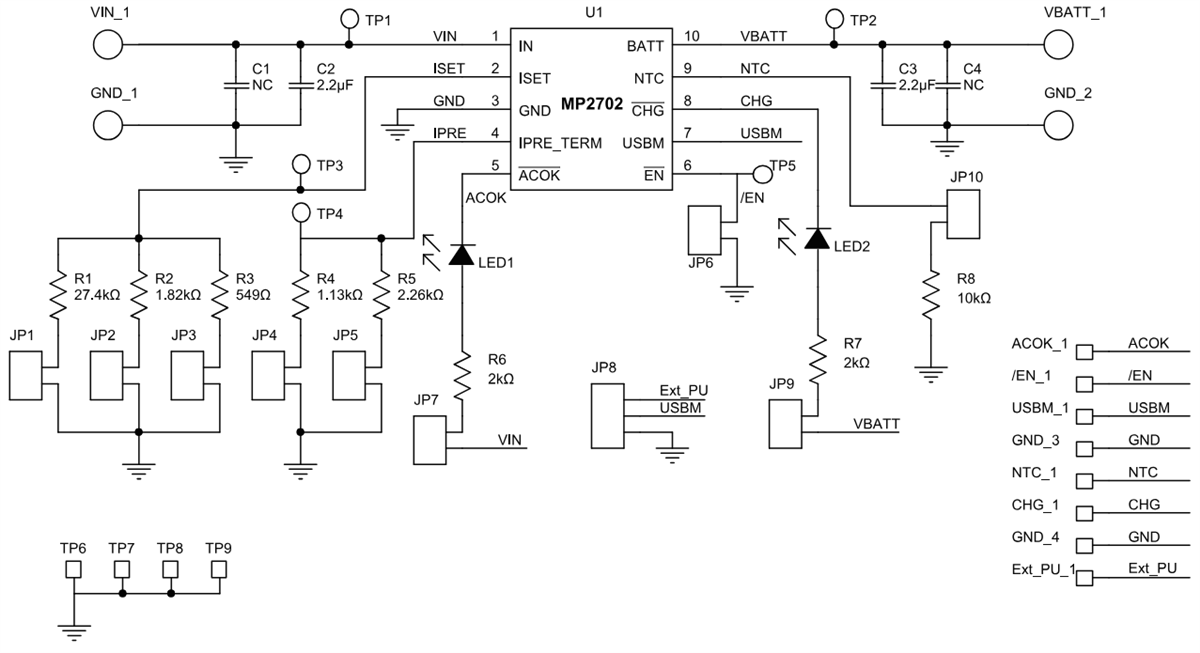 Monolithic Power Systems (MPS) EV2702-RP-00A Evaluation Board