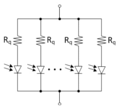 Blockdiagramm - Broadcom AFBR-S4N22P014M NUV-MT Photomultiplier-Array