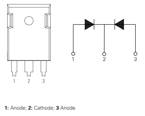 Littelfuse DPF120C600HB Fast Recovery Diode