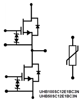 Applikations-Schaltungsdiagramm - onsemi SiC E1B Module