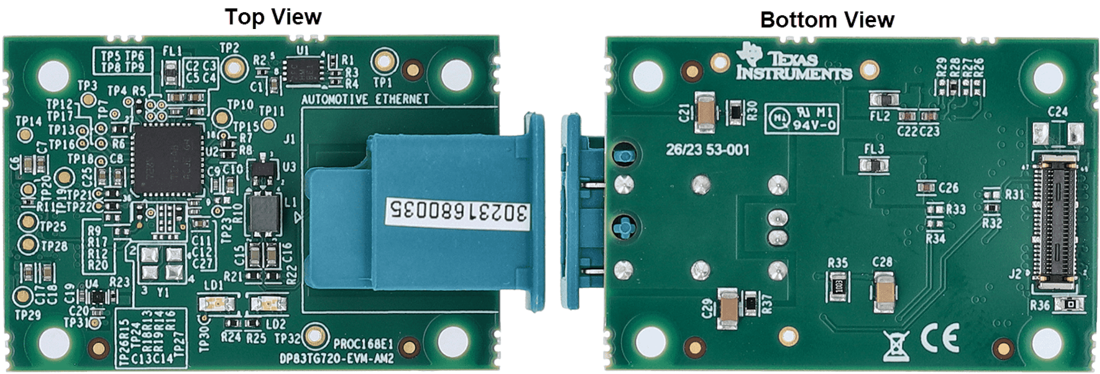 Schaltungsanordnung - Texas Instruments DP83TG720-EVM-AM2 Evaluierungsmodul (EVM)