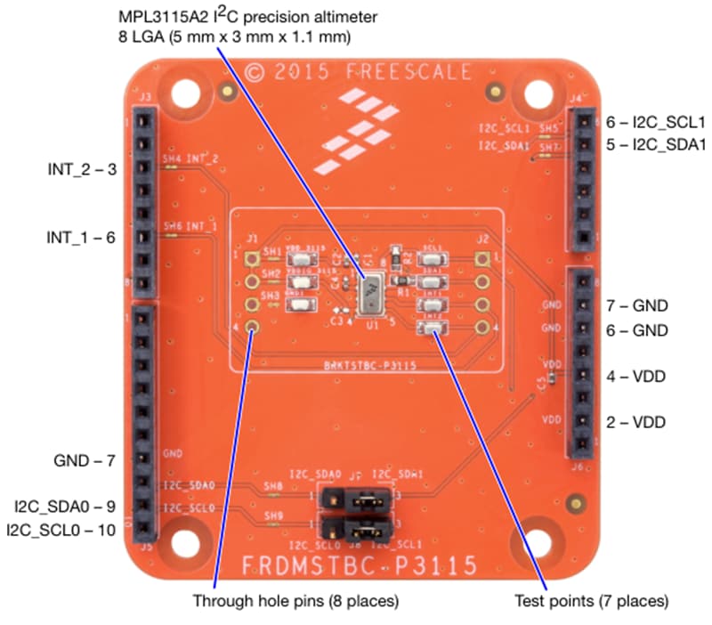 NXP Semiconductors FRDMSTBC-P3115 Sensor-Shield Development Board