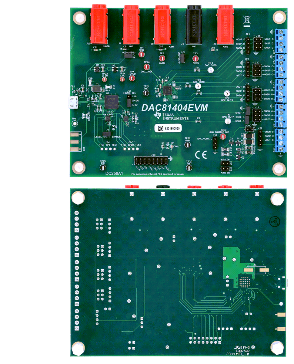 Texas Instruments DAC81404EVM Evaluierungsmodul