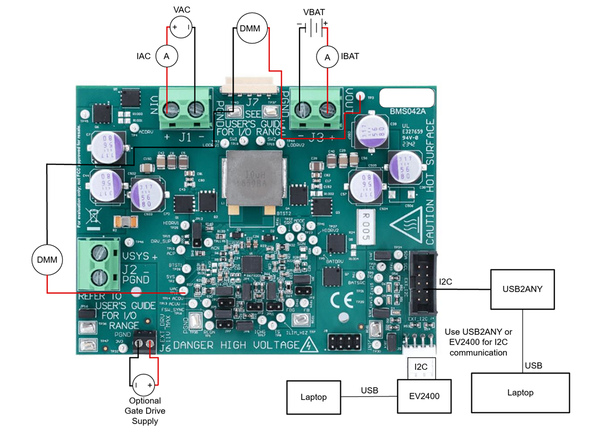 Texas Instruments BQ25751EVM Evaluierungsmodul