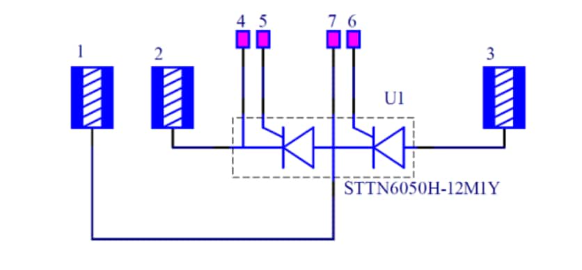 Schaltplan - STMicroelectronics STEVAL-TO240SCR Evaluierungsboard