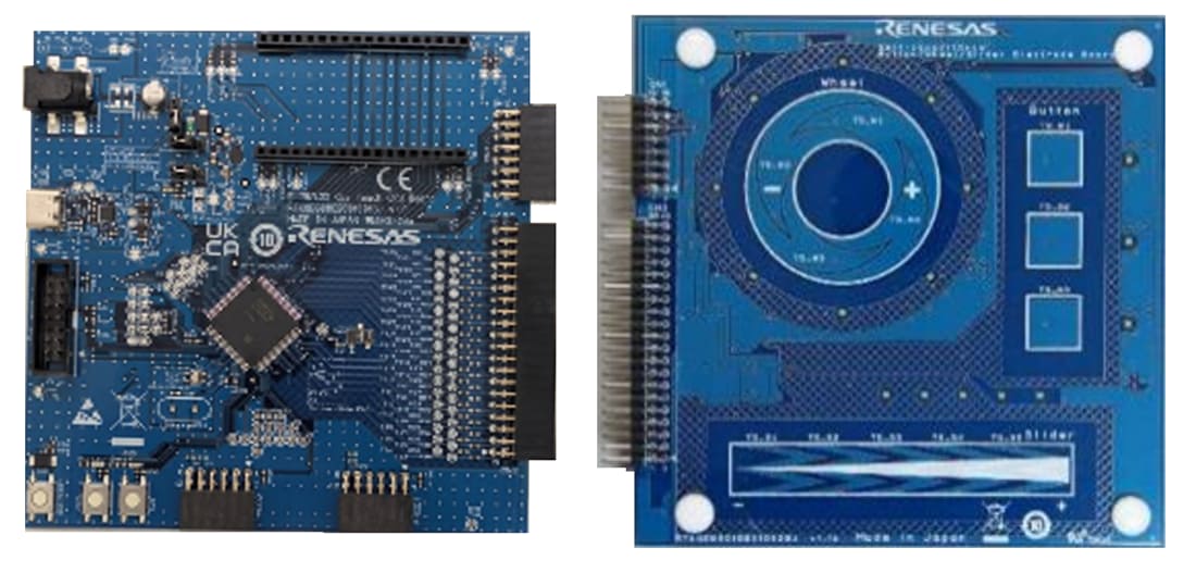 Renesas Electronics RSSK-RL78/L23 Evaluierungssystem mit kapazitivem Touch