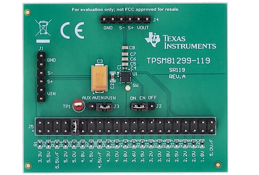 Schaltungsanordnung - Texas Instruments TPSM61299EVM-119 Evaluierungsmodul