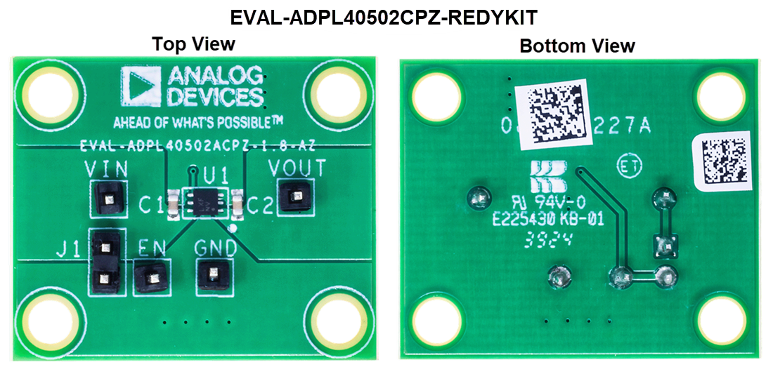 Technische Zeichnung - Analog Devices Inc. EVAL-ADPL40502-REDYKIT Evaluierungsboards