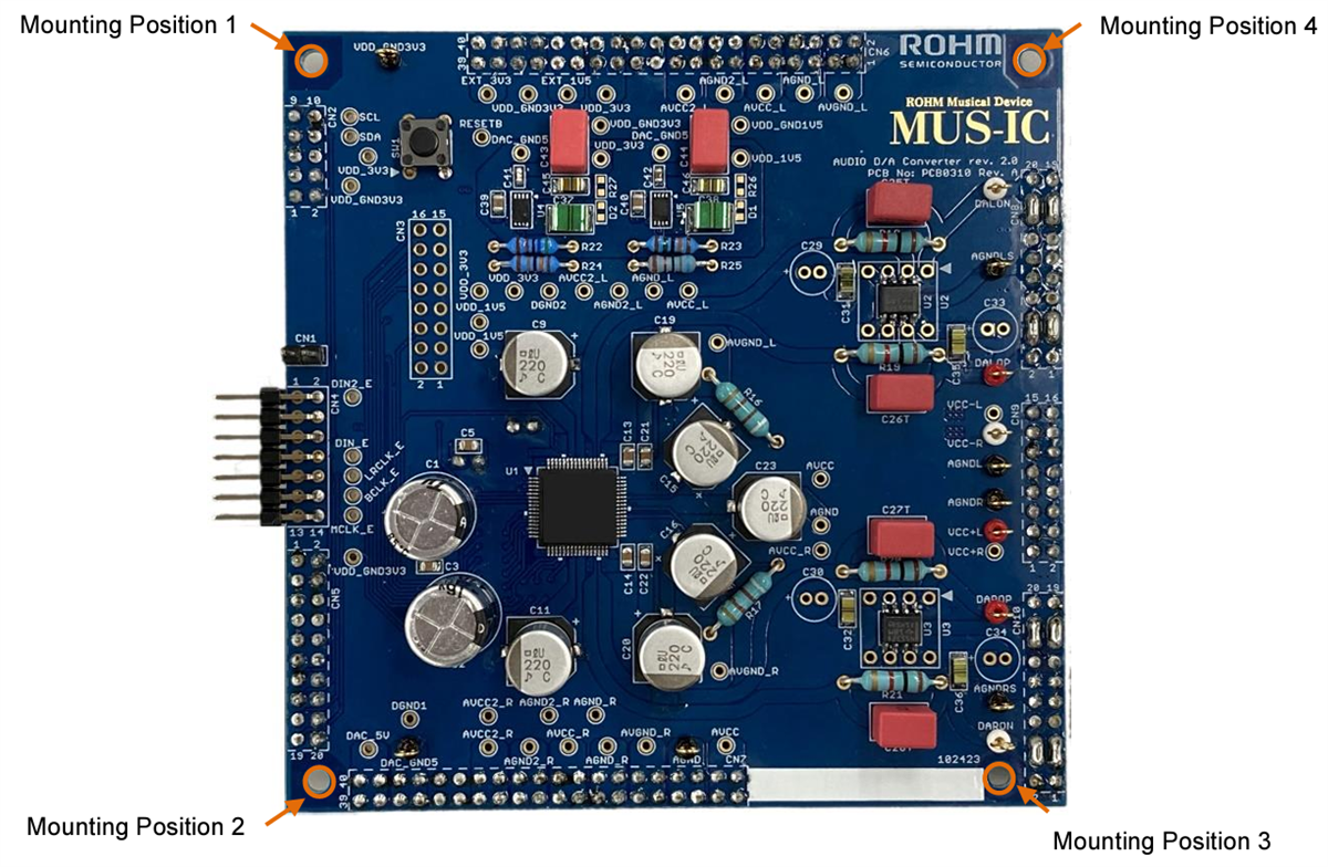 ROHM Semiconductor BD34302EKV Evaluierungsboard