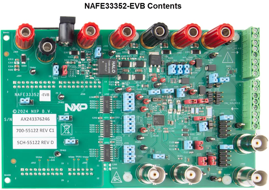 Technische Zeichnung - NXP Semiconductors NAFE33352 Evaluierungsboards