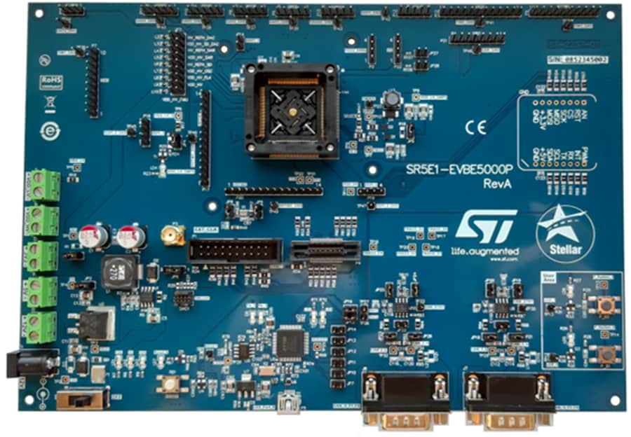 Technische Zeichnung - STMicroelectronics SR5E1-EVBE5000P MCU Evaluierungsboard