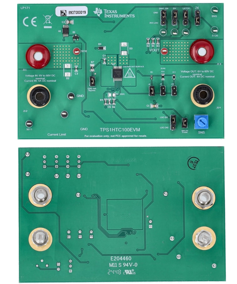Texas Instruments TPS1HTC100EVM Evaluierungsmodul