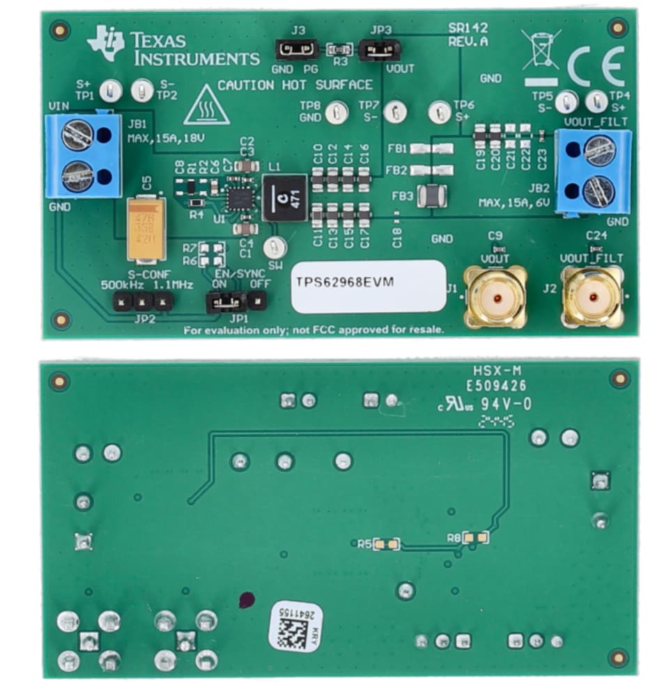 Texas Instruments TPS62968EVM Evaluierungsmodul