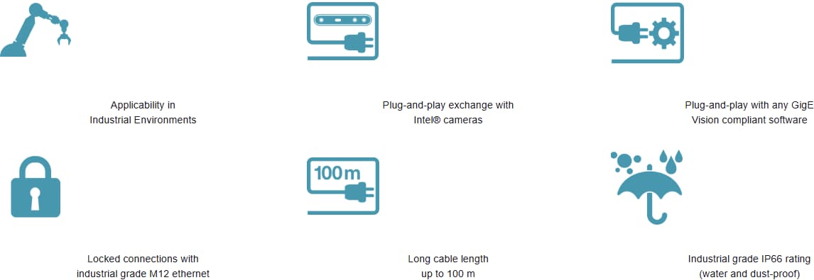FRAMOS D435e-f Industrial Depth Camera