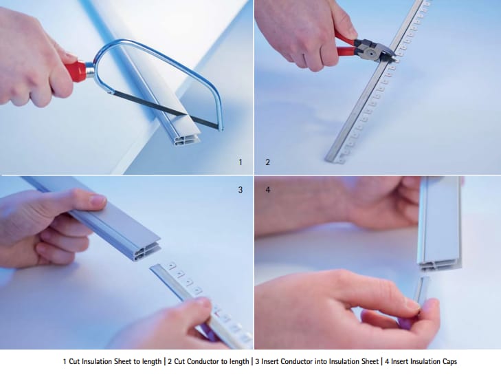 Amphenol FTG Flexible Auxigaine-Sammelschienensysteme