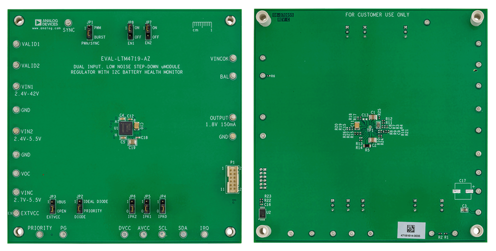 Analog Devices Inc. EVAL-LTM4719-AZ Evaluierungsboard