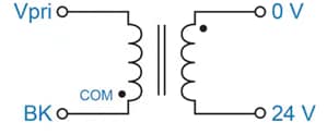 Applikations-Schaltungsdiagramm - Signal Transformer / Bel Lineare Transformatoren der Klasse 2