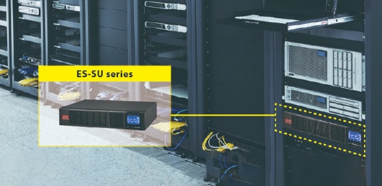 Infografik - MEAN WELL ES-SU/TU Online Unterbrechungsfreie Stromversorgungen
