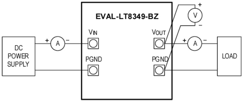 Technische Zeichnung - Analog Devices Inc. EVAL-LT8349-BZ Evaluierungsboard