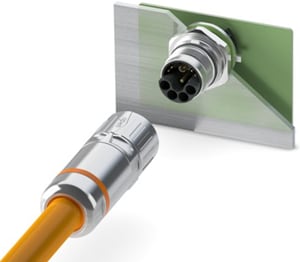 Infografik - Phoenix Contact PCB-Hybridsteckverbinder M23