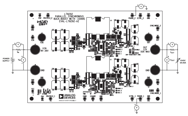 Analog Devices Inc. EVAL-LT8292 Evaluierungsboards