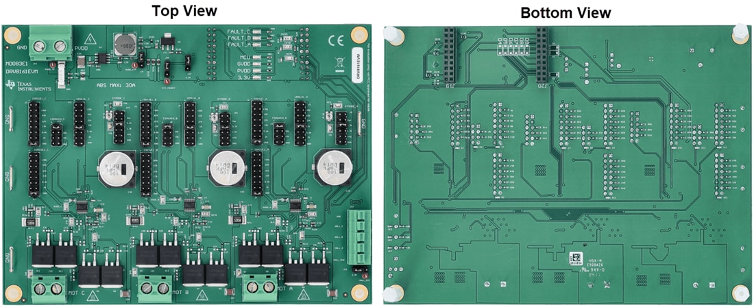 Technische Zeichnung - Texas Instruments DRV8161EVM Treiber-Evaluierungsmodul (EVM)