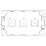 Microchip Technology MSCDC200H170AG Vergrößertes Bild