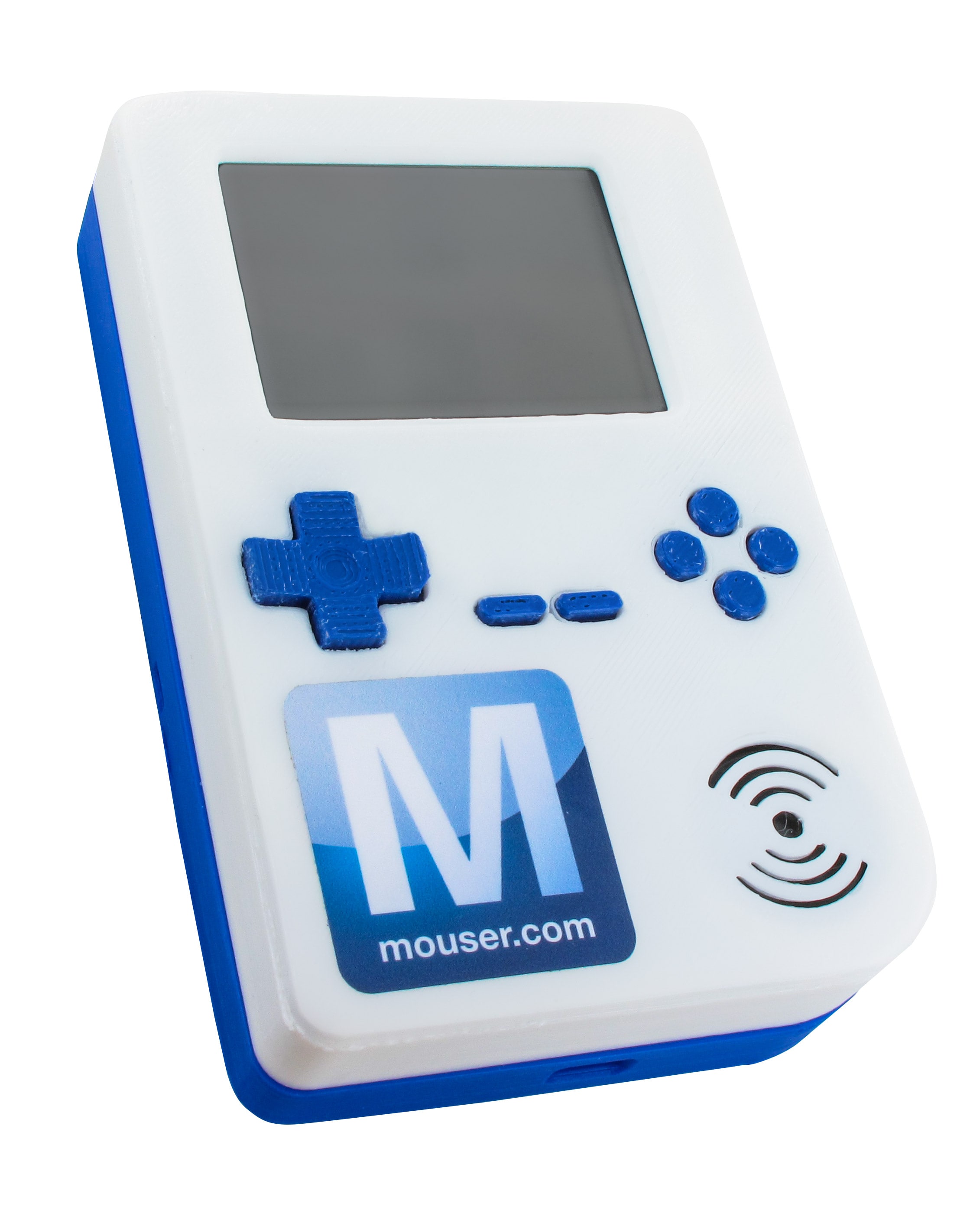 Our completed retro arcade game.