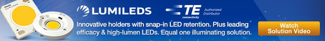 Philips Lumileds and TE Connectivity CoB LED Solutions
